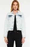 Kancan Henney Classic Trucker Jacket In Blue