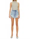 Kancan High Noon Denim Short In Blue In Blue