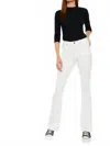 Kancan Vanilla Essentials High Rise Bootcut Jeans In White