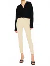 Kancan High Rise Corduroy Skinny Jean In Beige In Nude