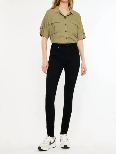 Kancan High Rise Skinny Jean In Black