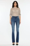 Kancan Hope Essentials High Rise Skinny Bootcut Jeans In Blue
