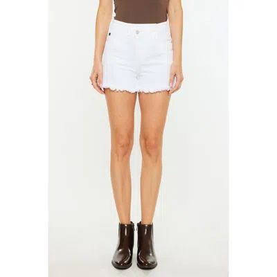 Kancan Irene 90's Crossover Shorts In White
