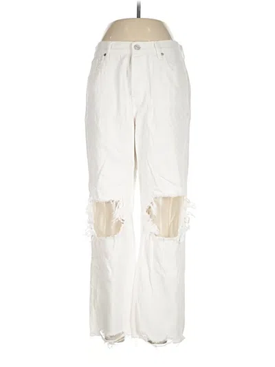 Pre-owned Kancan Jeans Cargo Pants In Ivory