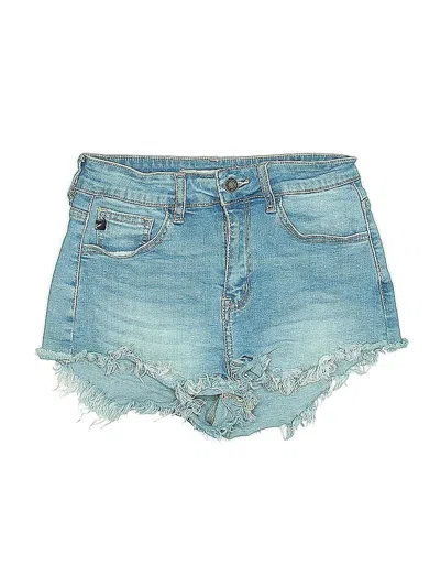 Pre-owned Kancan Jeans Denim Shorts In Blue