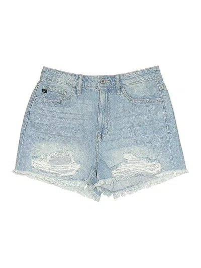 Pre-owned Kancan Jeans Denim Shorts In Blue