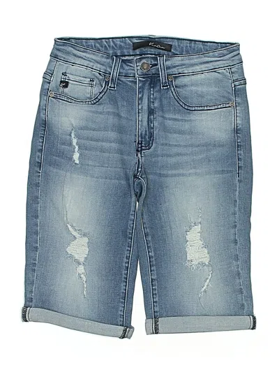 Pre-owned Kancan Jeans Denim Shorts In Blue