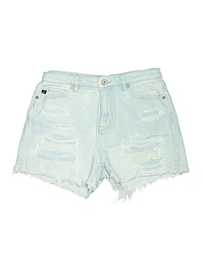 Pre-owned Kancan Jeans Denim Shorts In Blue