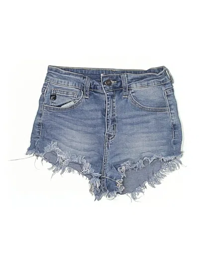 Pre-owned Kancan Jeans Denim Shorts In Blue