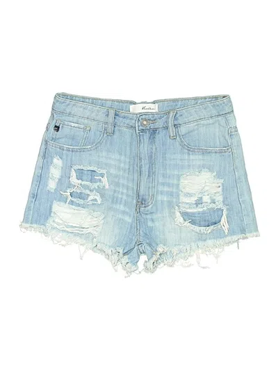 Pre-owned Kancan Jeans Denim Shorts In Blue