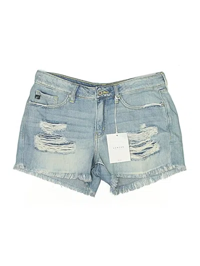 Kancan Jeans Denim Shorts In Blue