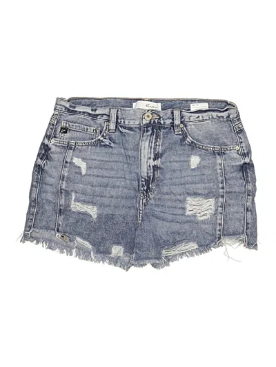 Pre-owned Kancan Jeans Denim Shorts In Blue