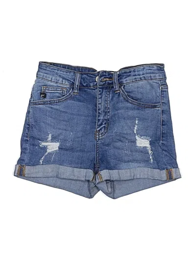 Pre-owned Kancan Jeans Denim Shorts In Blue
