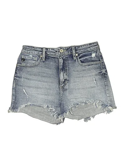 Pre-owned Kancan Jeans Denim Shorts In Blue