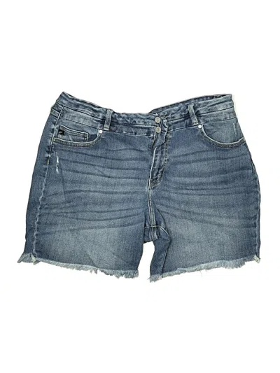 Pre-owned Kancan Jeans Denim Shorts In Blue