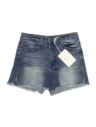Pre-owned Kancan Jeans Denim Shorts In Blue