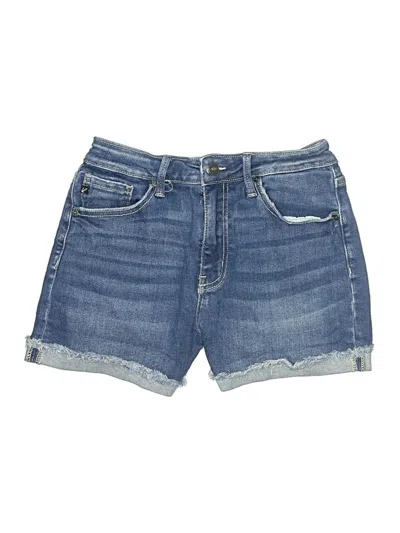 Pre-owned Kancan Jeans Denim Shorts In Blue