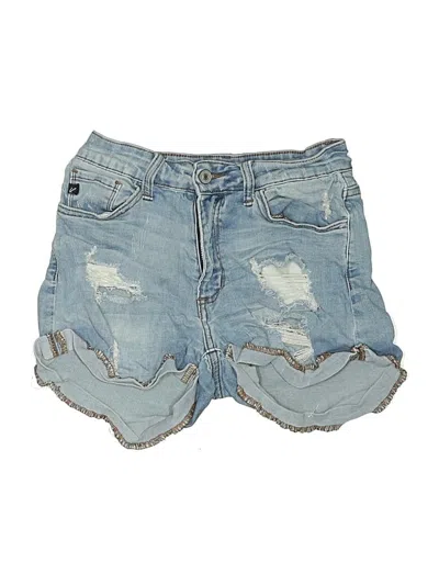 Pre-owned Kancan Jeans Denim Shorts In Blue
