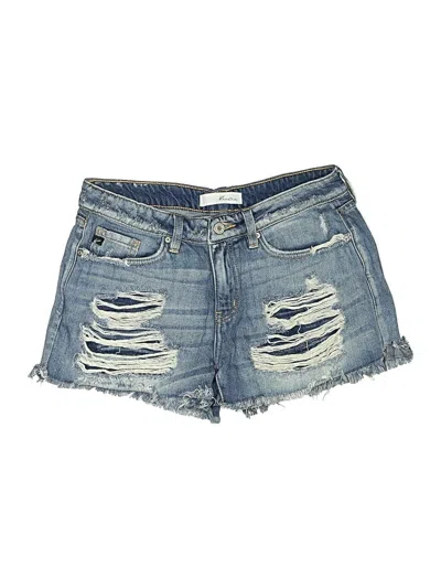Pre-owned Kancan Jeans Denim Shorts In Blue