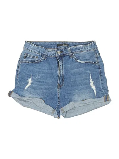 Pre-owned Kancan Jeans Denim Shorts In Blue