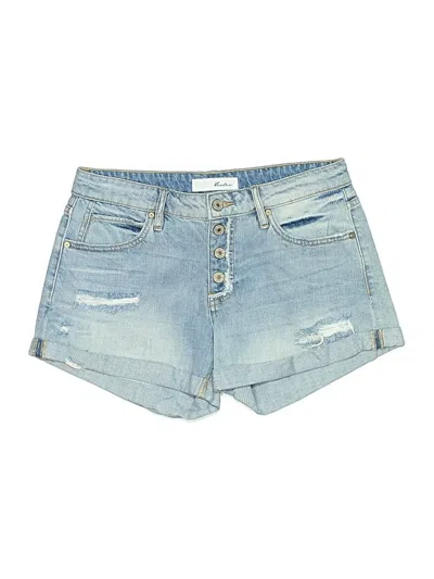 Pre-owned Kancan Jeans Denim Shorts In Blue