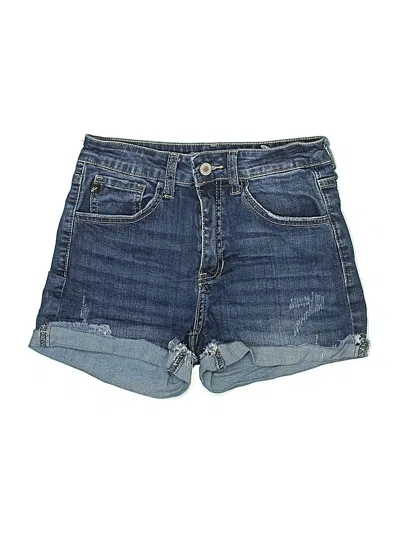 Pre-owned Kancan Jeans Denim Shorts In Blue