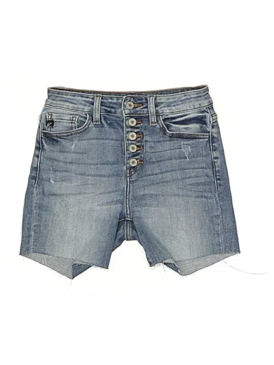 Pre-owned Kancan Jeans Denim Shorts In Blue