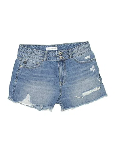 Pre-owned Kancan Jeans Denim Shorts In Blue