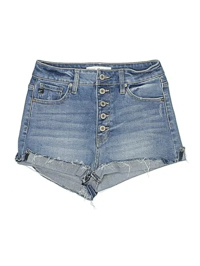 Pre-owned Kancan Jeans Denim Shorts In Blue
