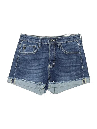 Pre-owned Kancan Jeans Denim Shorts In Blue