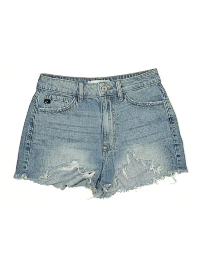 Pre-owned Kancan Jeans Denim Shorts In Blue