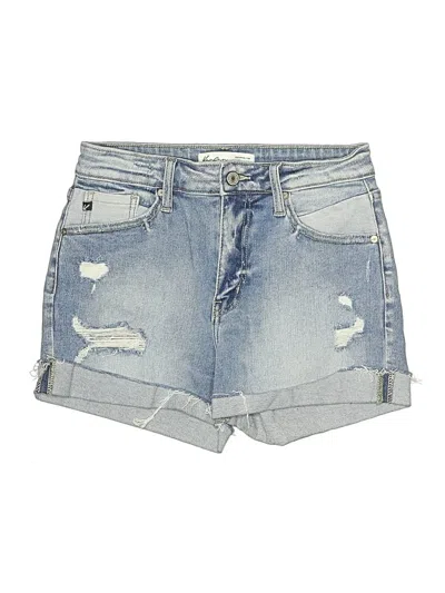 Pre-owned Kancan Jeans Denim Shorts In Blue