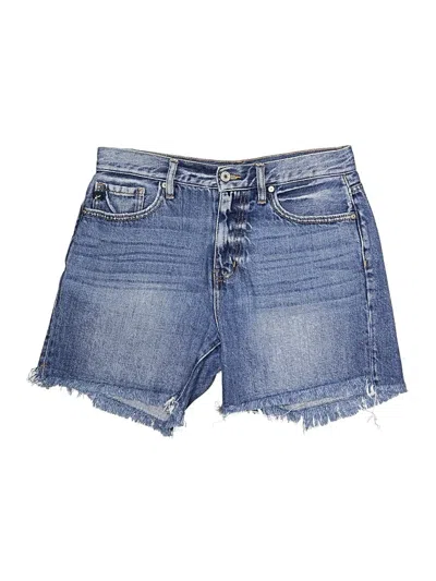 Pre-owned Kancan Jeans Denim Shorts In Blue