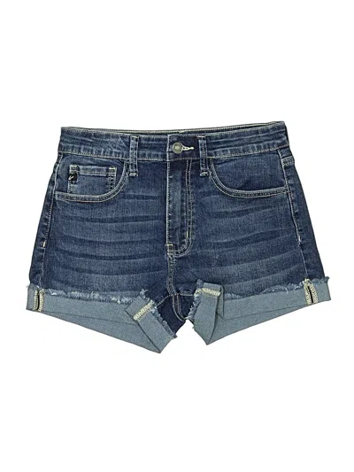 Pre-owned Kancan Jeans Denim Shorts In Blue