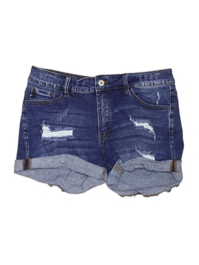 Pre-owned Kancan Jeans Denim Shorts In Blue