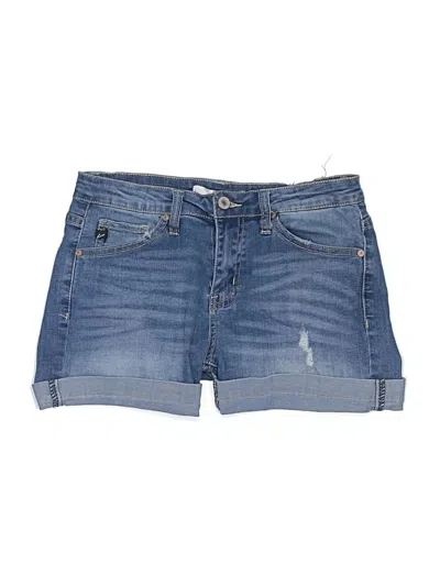 Pre-owned Kancan Jeans Denim Shorts In Blue