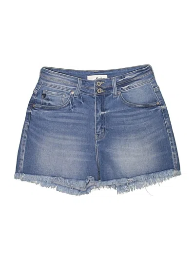 Pre-owned Kancan Jeans Denim Shorts In Blue