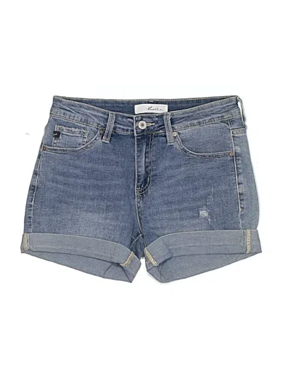 Pre-owned Kancan Jeans Denim Shorts In Blue