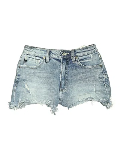 Pre-owned Kancan Jeans Denim Shorts In Blue