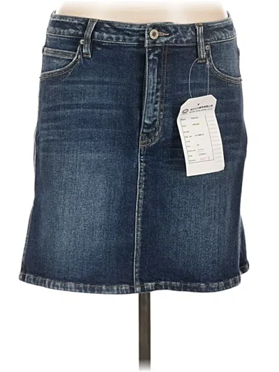 Pre-owned Kancan Jeans Denim Skirt In Blue