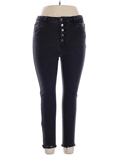 Pre-owned Kancan Jeans Jeans In Black