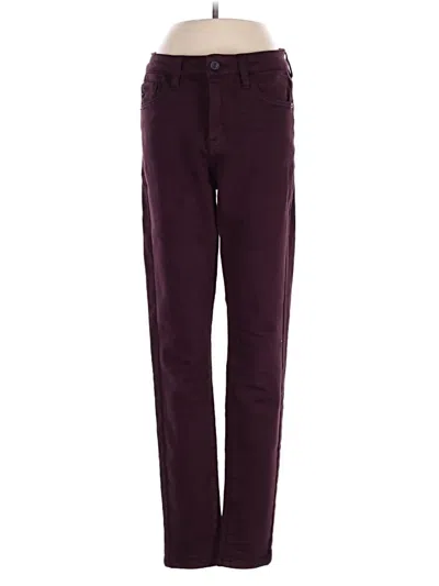 Pre-owned Kancan Jeans Jeans In Burgundy