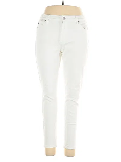 Pre-owned Kancan Jeans Jeans In White