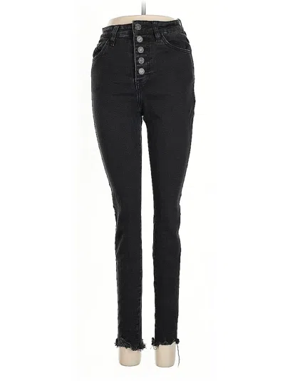 Pre-owned Kancan Jeans Jeggings In Black