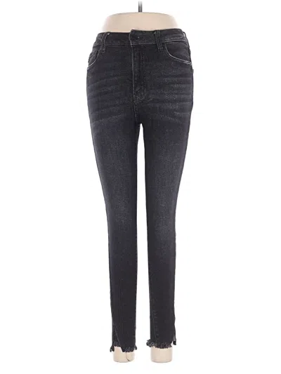 Pre-owned Kancan Jeans Jeggings In Black
