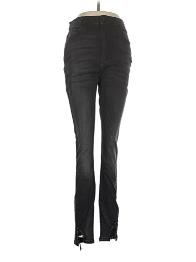 Pre-owned Kancan Jeans Jeggings In Black