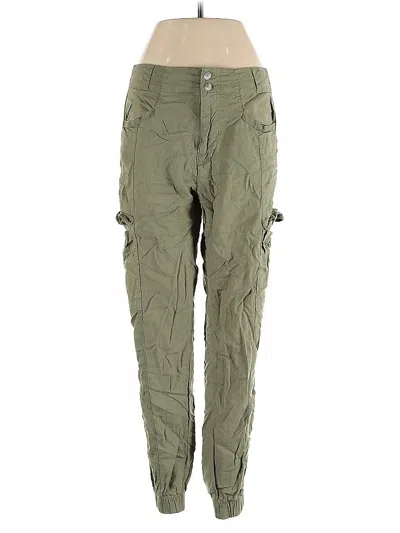 Pre-owned Kancan Jeans Linen Pants In Green
