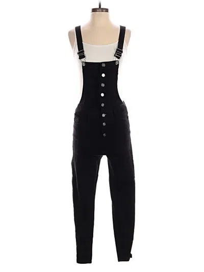 Pre-owned Kancan Jeans Overalls In Black
