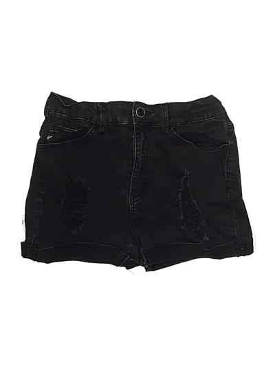 Pre-owned Kancan Jeans Shorts In Black