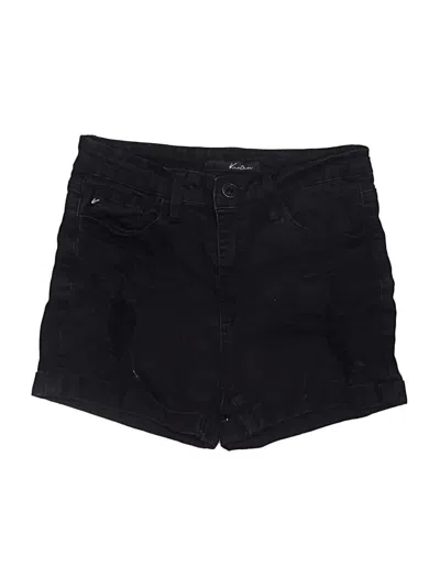 Pre-owned Kancan Jeans Shorts In Black